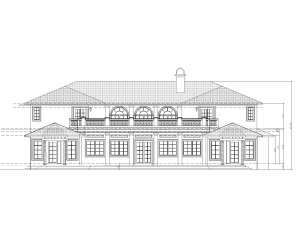 Garcia residence.rear facade