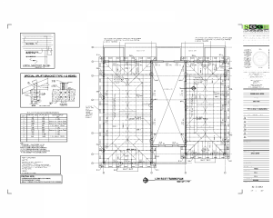 C. Gables. Duplex Addition.Lower Roof plan