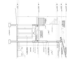 C. Gables. Duplex Addition.Section Dtl 2